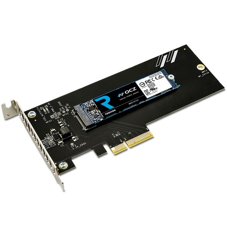 Toshiba OCZ RVD400-M22280-512G-A RevoDrive400 512GB (AIC ile) PCIe NVMe M.2 SSD 2600/1600MB/s