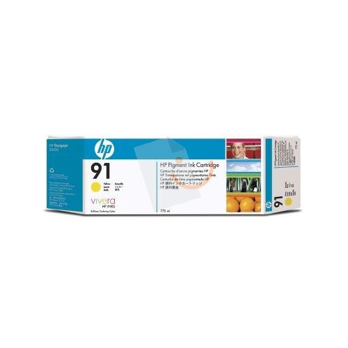 HP 91 C9485A 3 Lü 775-ml Sarı Kartuş Designjet Z6100