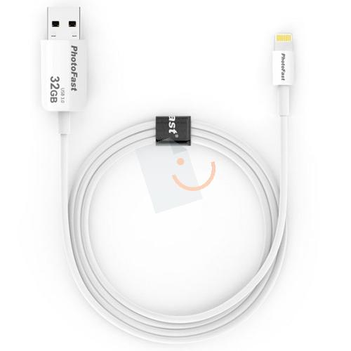 PhotoFast Photo Backup Cable 32GB Lightning / USB 3.0 Şarj Kablolu i-FlashDrive