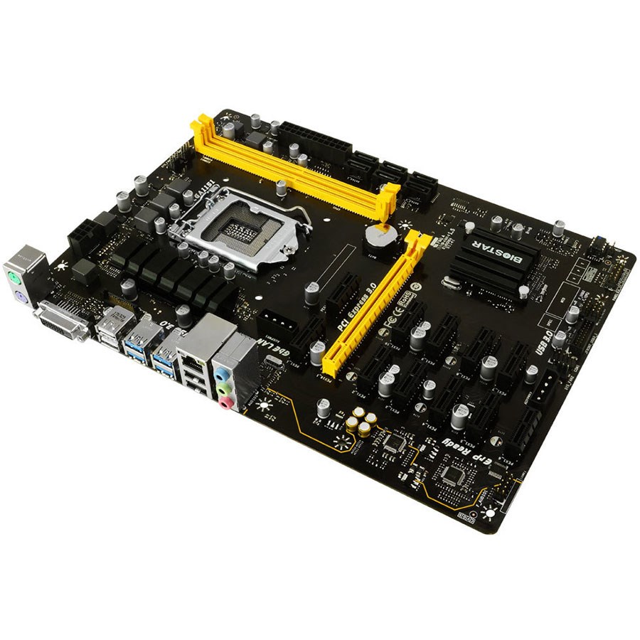 Biostar TB250-BTC PRO DDR4 12x PCI-E DVI Lga1151