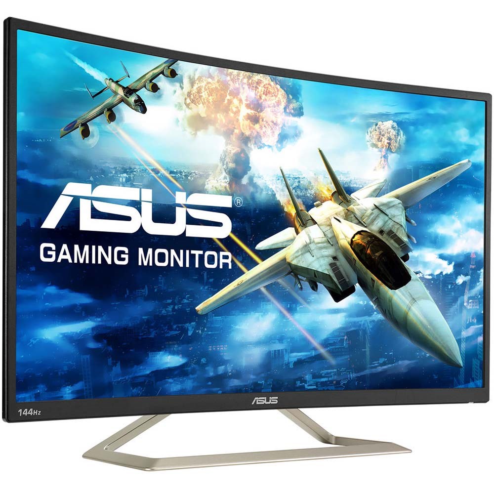 Asus VA326H 31.5 4ms 144Hz Full HD HDMI D-Sub DVI Hoparlör VA Kavisli Oyuncu Monitörü