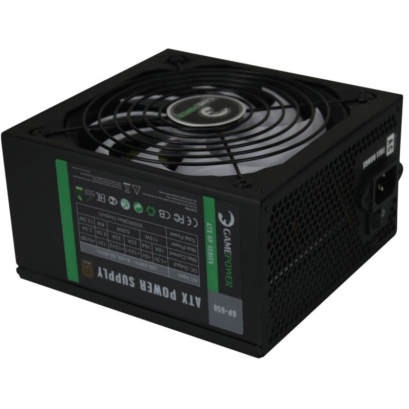 Gamepower GP-650 APFC 14CM 80+ Bronz 650W Psu