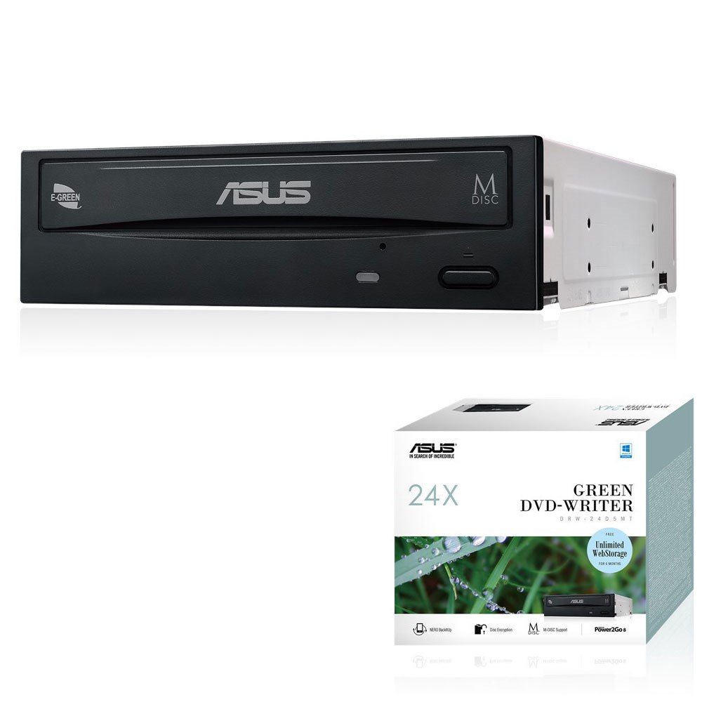 Asus DRW-24D5MT 24x Sata DVD-RW Siyah Kutulu