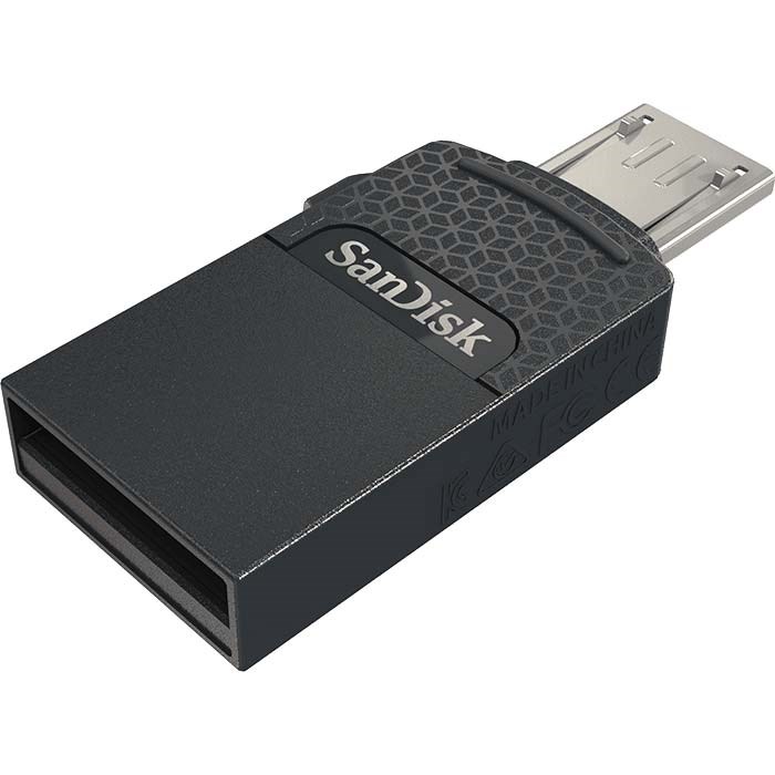 SanDisk SDDD1-064G-G35 Dual Drive 64GB USB 2.0 - Micro Usb OTG Flash Bellek