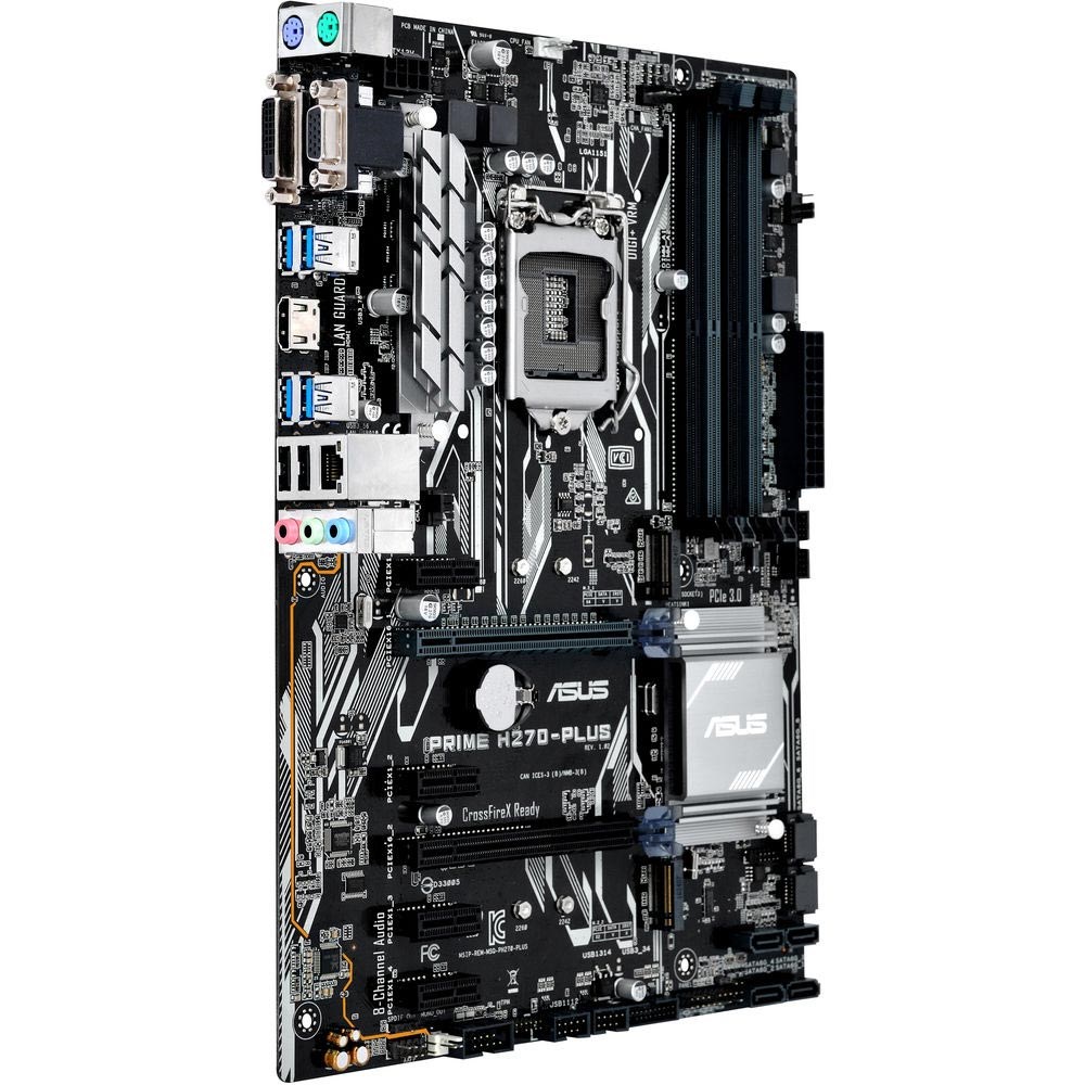 Asus PRIME H270-PLUS DDR4 M.2 DVI HDMI D-Sub 16x Lga1151 ATX