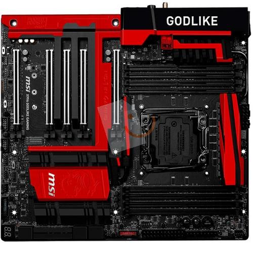 MSI X99A GODLIKE GAMING DDR4 3400MHz Killer ac M.2 USB 3.1 16x Lga2011-v3