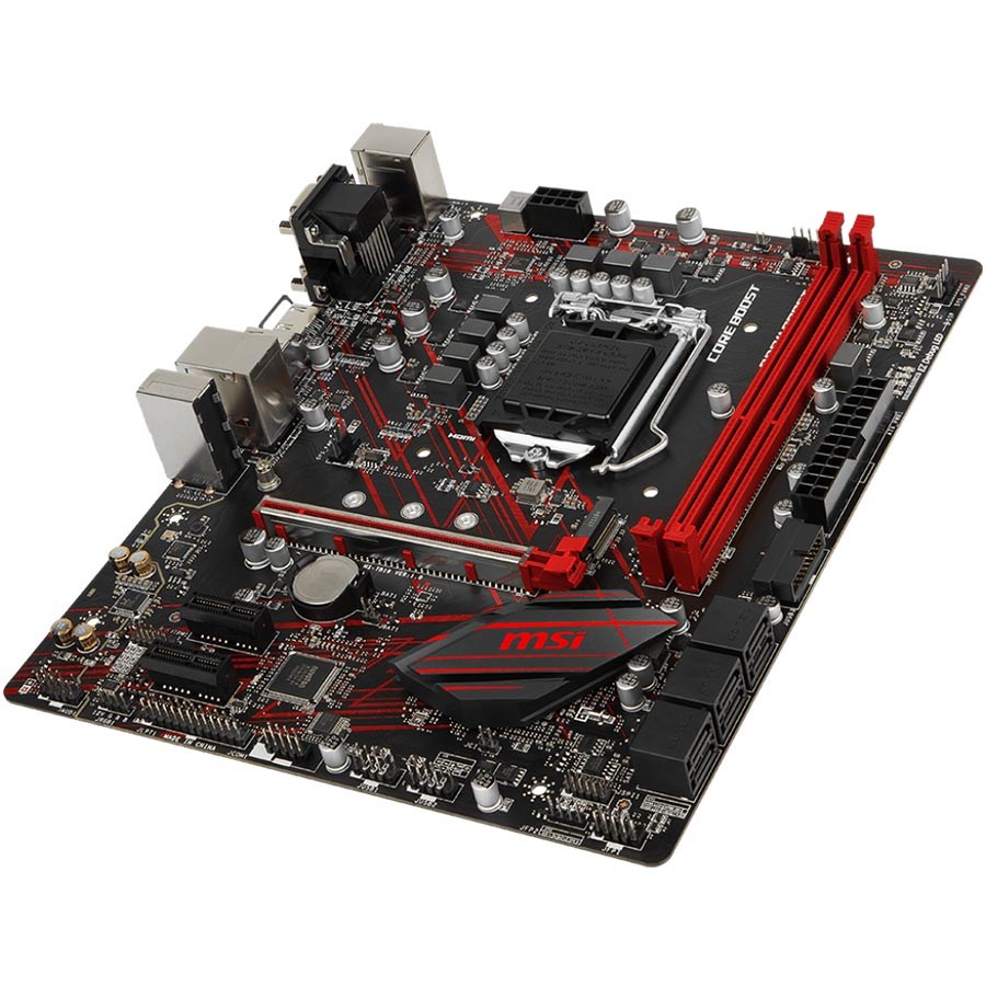 MSI B360M GAMING PLUS DDR4 M.2 HDMI DVI 16x Lga1151 mATX