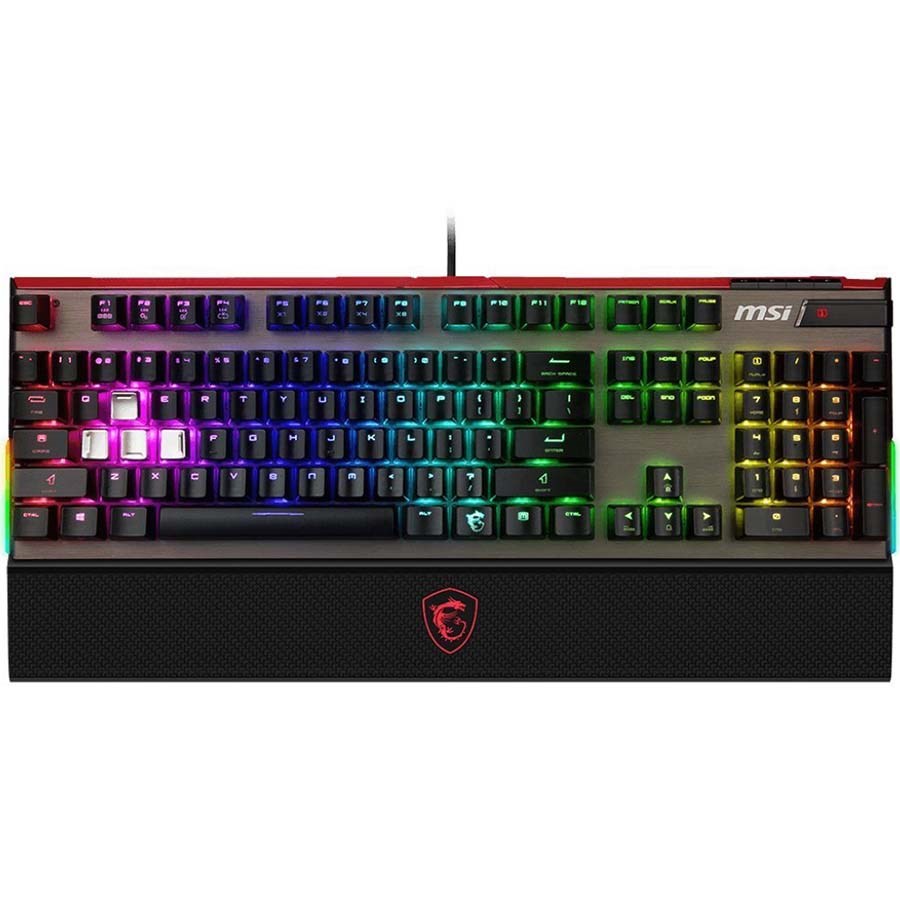 MSI Vigor GK80 Cherry MX RGB Gaming Klavye - Q İngilizce