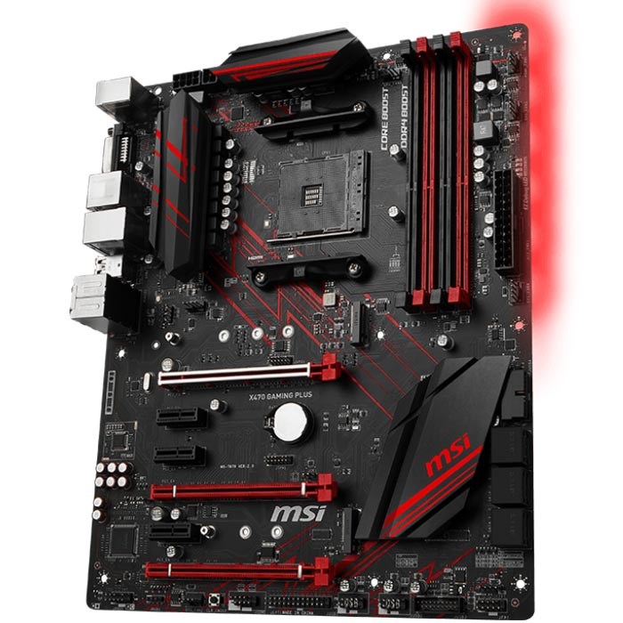 MSI X470 GAMING PLUS DDR4 M.2 HDMI DVI 16x AM4 ATX