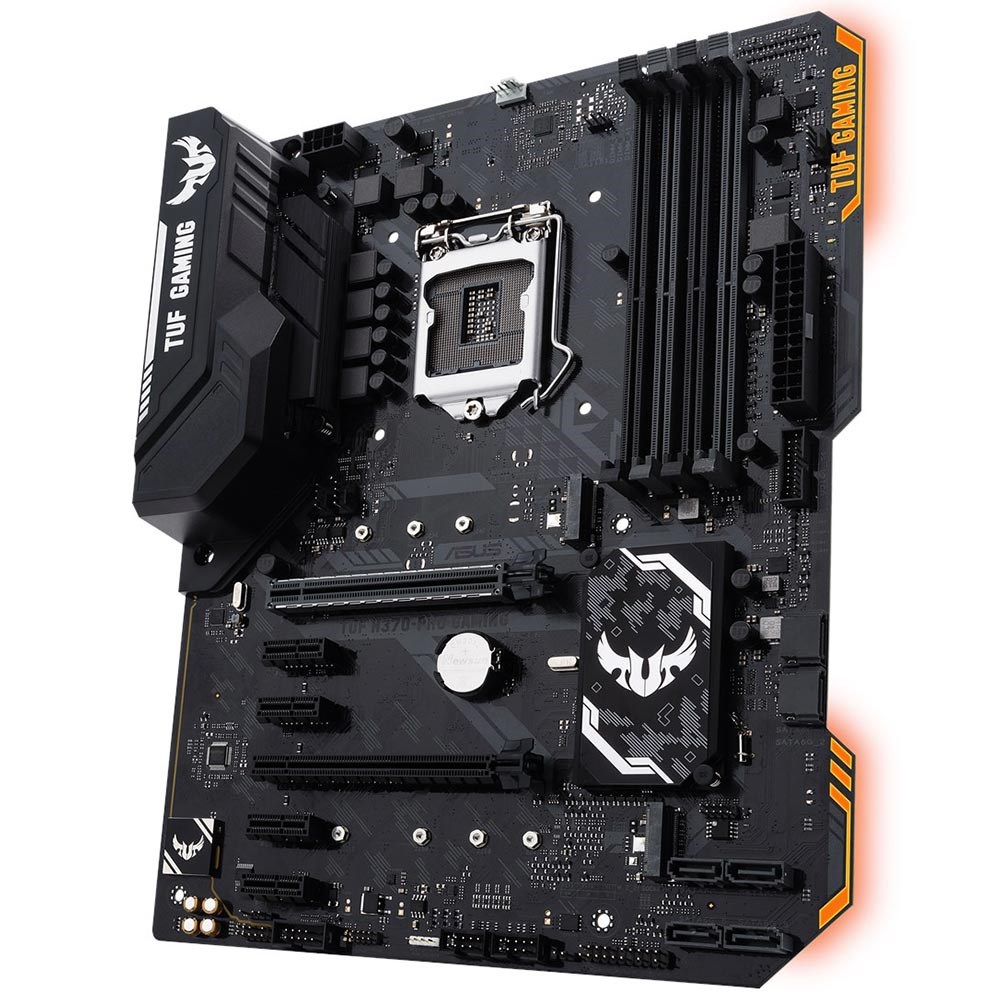 Asus TUF H370-PRO GAMING DDR4 M.2 HDMI DP RGB LED Lga1151 ATX