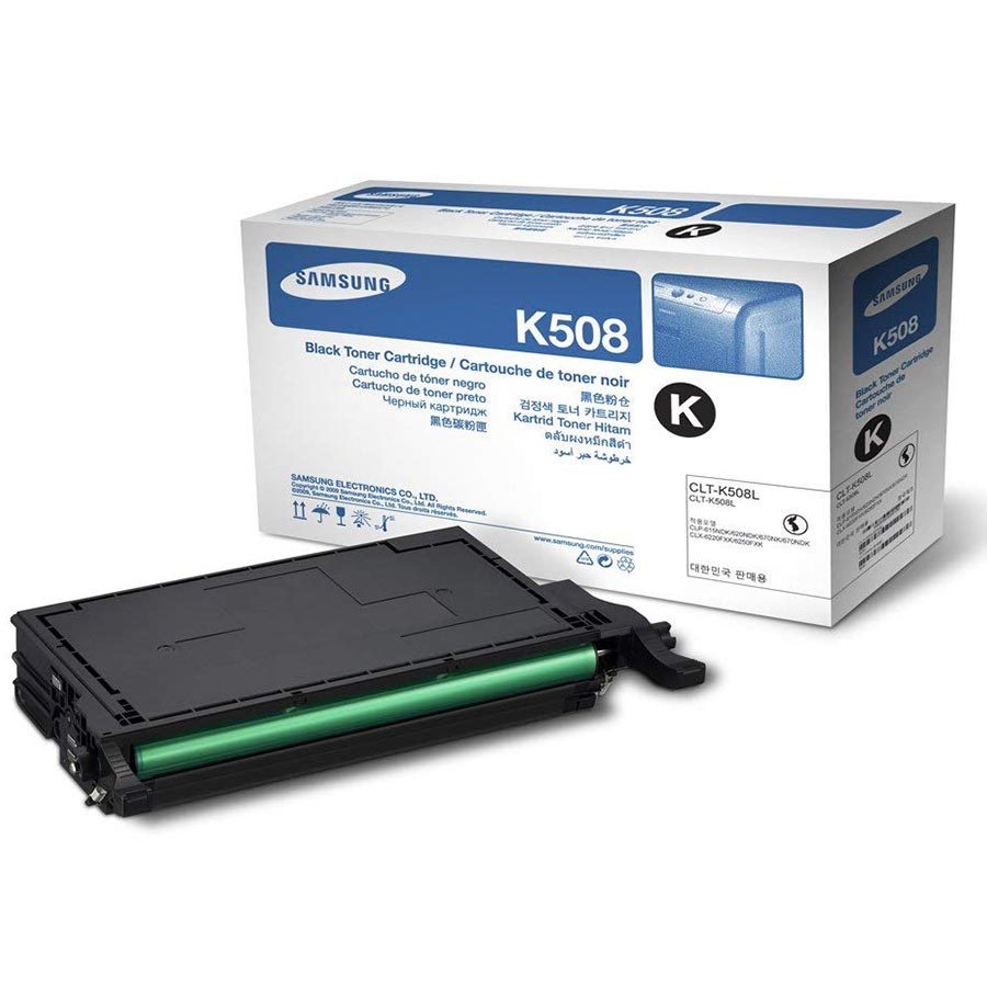 Samsung CLT-K508L/SEE (SU191A) Siyah Toner 5K CLP-620ND-670N-670ND CLX-6220-6250FX