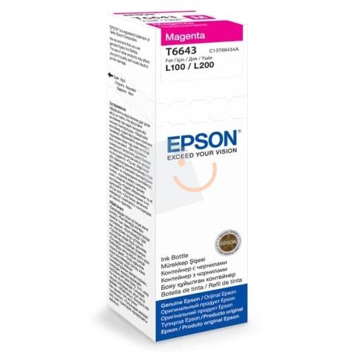 EPSON C13T66434A Kırmızı Kartuş L100 L110 L200 L210 L300 L355 L550