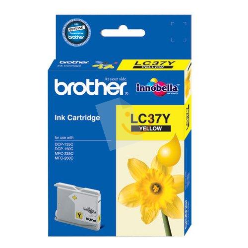 Brother LC-37Y DCP-135C DCP-150C MFC-235C MFC-260C Sarı Katuş