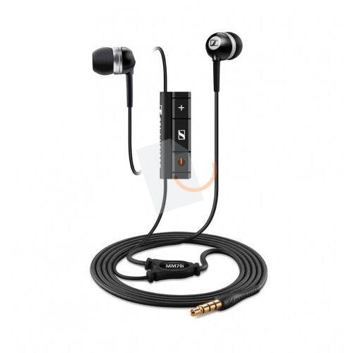 Sennheiser MM 70i Mikrofonlu iPhone Kulaklığı (Siyah)