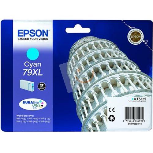 Epson C13T79024010 79XL Mavi Kartuş WF-4640 WF-4640 WF-4640 WF-5190 WF-5620 WF-5690