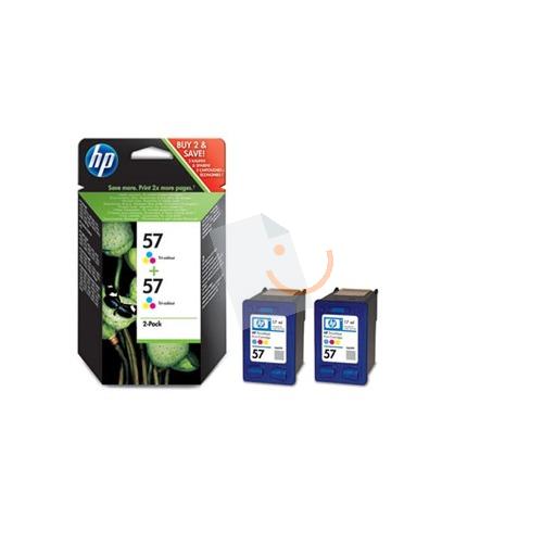 HP 57 C9503AE 2 Li Paket Üç Renk Baskı Kartuşu 450cbi 5550 2150 2210