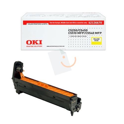 OKI 42126670 Sarı Drum C5250 C5450 C5540