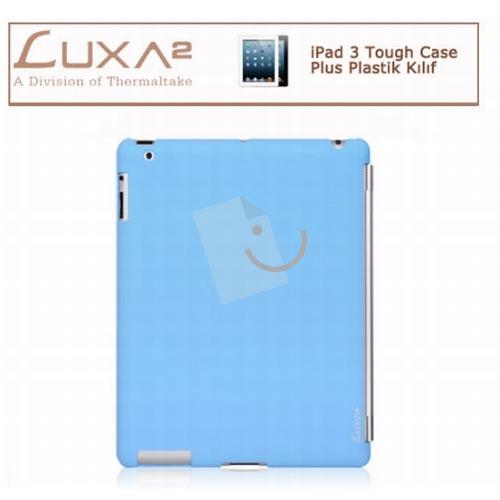 LUXA2 LX-LHA0063-B iPad 3 Tough Case Plus Plastik Kılıf - Mavi