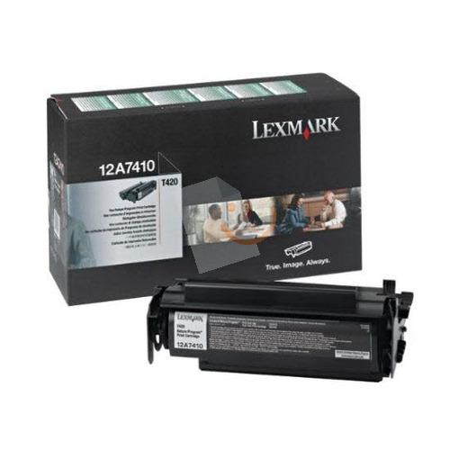 Lexmark 12A7410 Siyah Toner T420 T420DN