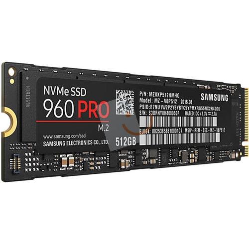 Samsung MZ-V6P512BW 960 PRO 512GB PCIe x4 NVMe M.2 SSD 3500MB/2100MB