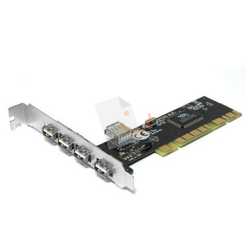 S-Link SL-010B 4+1 Port Usb 2.0 Hub Pci Kart