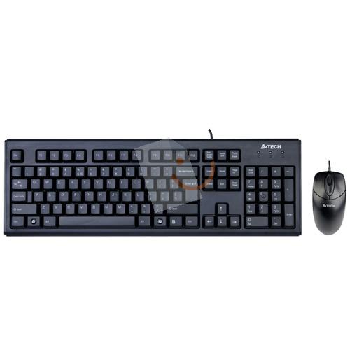 A4 Tech KR-8372 Ps/2 Q TR Siyah Klavye Mouse Set