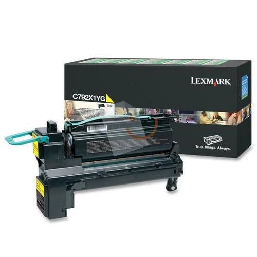 Lexmark C792X1YG Yüksek Kapasite Yellow Sarı Toner C792