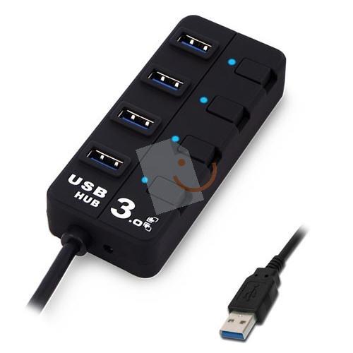 S-Link SL-U307B 4 Port Usb 3.0 Hub