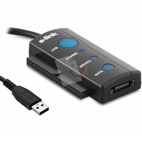 S-Link SL-SATA35 Usb 2.0 SATA ve IDE Data Kablosu