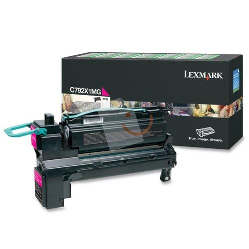 Lexmark C792X1MG Yüksek Kapasite Magenta Kırmızı Toner C792