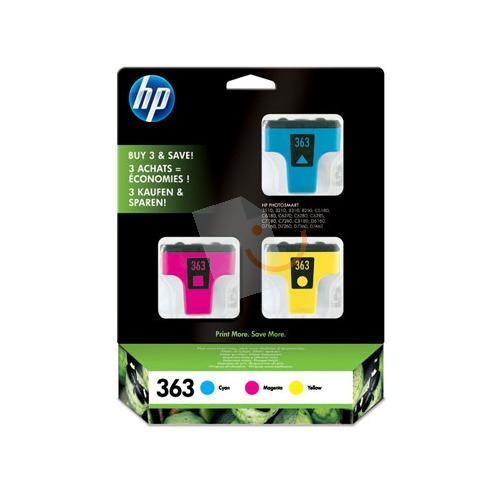 HP 363 CB333EE 3 Lü Paket Üç Renkli Kartuş 3110 D6160 D7160 D73