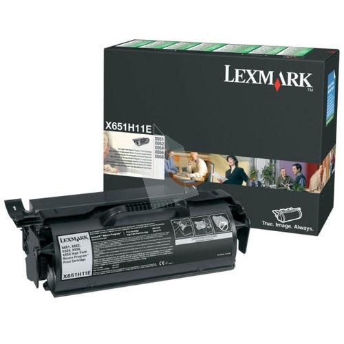 Lexmark X651H11E Siyah Toner X652 X656 X658
