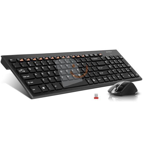 A4 Tech 9500F Kablosuz Desktop Siyah Q TR Klavye-Mouse Set