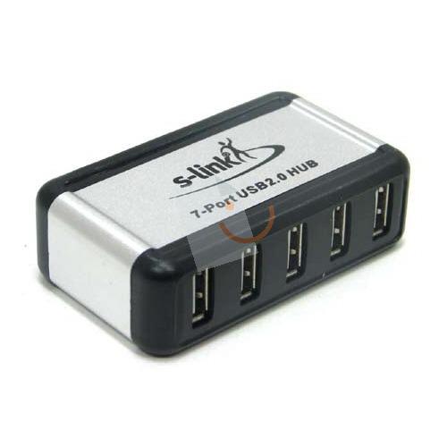 S-Link HE702A 7 Port Usb 2.0 Hub