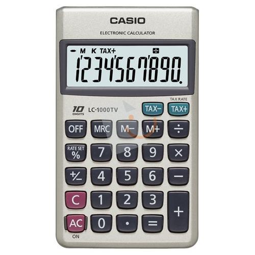 Casio LC-1000TV 10 Hane Cep Hesap Makinesi 