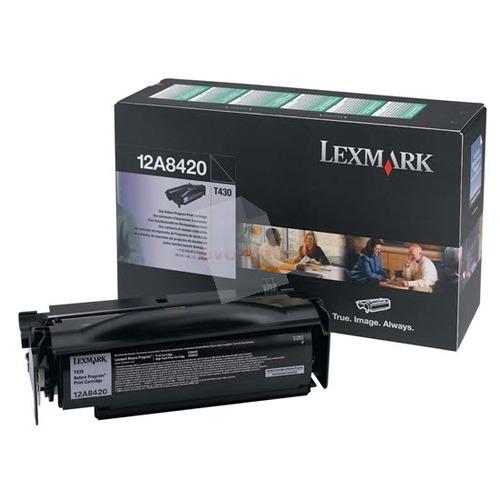 Lexmark 12A8420 Siyah Toner T430 T430DN