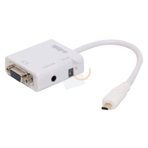 S-Link SL-MUV13 Micro Usb to VGA Audio Çevirici