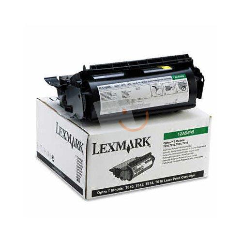 Lexmark 12A5845 Siyah Toner T610 T612 T614 T616