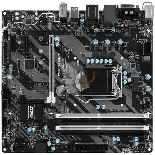 MSI H270M BAZOOKA DDR4 M.2 HDMI DVI 16x Lga1151 mAtx