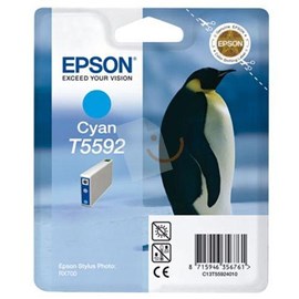 Epson C13T55924020 Mavi Kartuş RX700