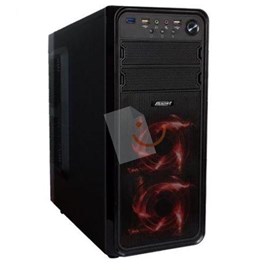 Power Boost VK-1830 550W ATX Kasa Meshed Panel Siyah