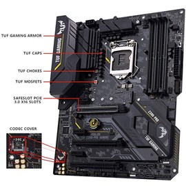 Asus TUF Z390-PRO GAMING DDR4 M.2 HDMI DP Lga1151 ATX