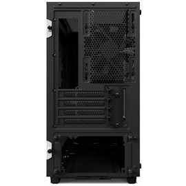 NZXT CA-H400B-W1 H400 Mat Beyaz Temperli Cam mATX PSUsuz Kasa