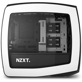 NZXT CA-MANTW-W1 Manta Beyaz Siyah Pencereli Mini-ITX PSUsuz Kasa