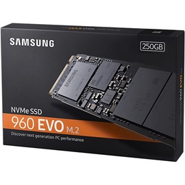 Samsung MZ-V6E250BW 960 EVO 250GB PCIe x4 NVMe M.2 SSD 3200MB/1500MB