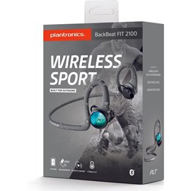 Plantronics BackBeat FIT 2100 Gri Ter ve Su Geçirmez Kablosuz Spor Kulaklık