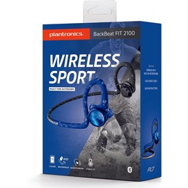 Plantronics BackBeat FIT 2100 Mavi Ter ve Su Geçirmez Kablosuz Spor Kulaklık