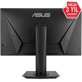 Asus VG278QR 27 0.5ms 165Hz G-SYNC FreeSync Full HD HDMI DP DVI Oyuncu Monitörü