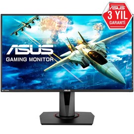 Asus VG278QR 27 0.5ms 165Hz G-SYNC FreeSync Full HD HDMI DP DVI Oyuncu Monitörü