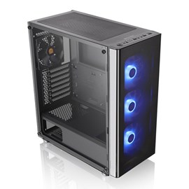 Thermaltake V200TG RGB 3 Fanlı Siyah MidTower Oyuncu Kasası (PSU yok)